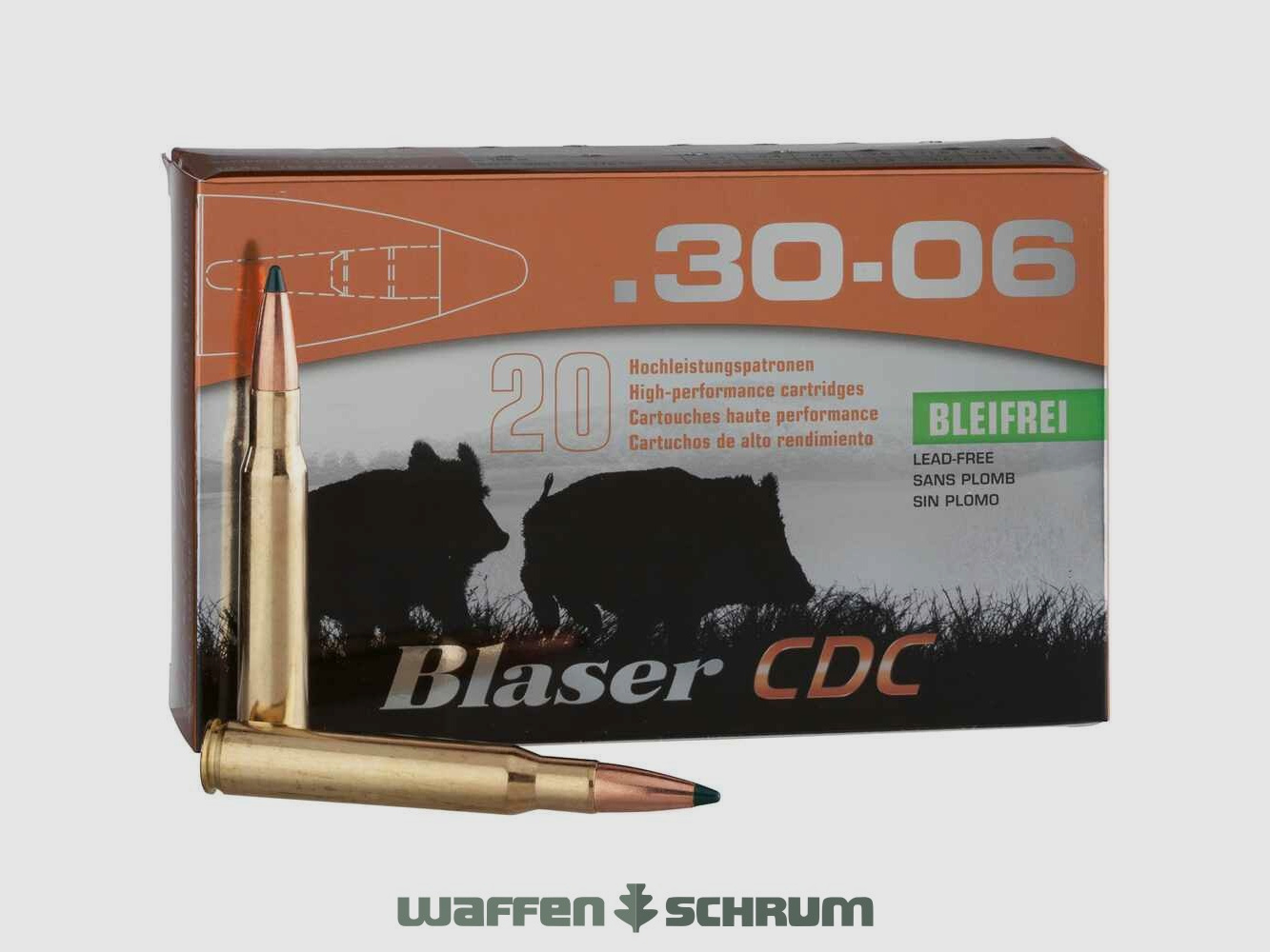 Blaser CDC 10.4g - 160gr. .30-06Spring