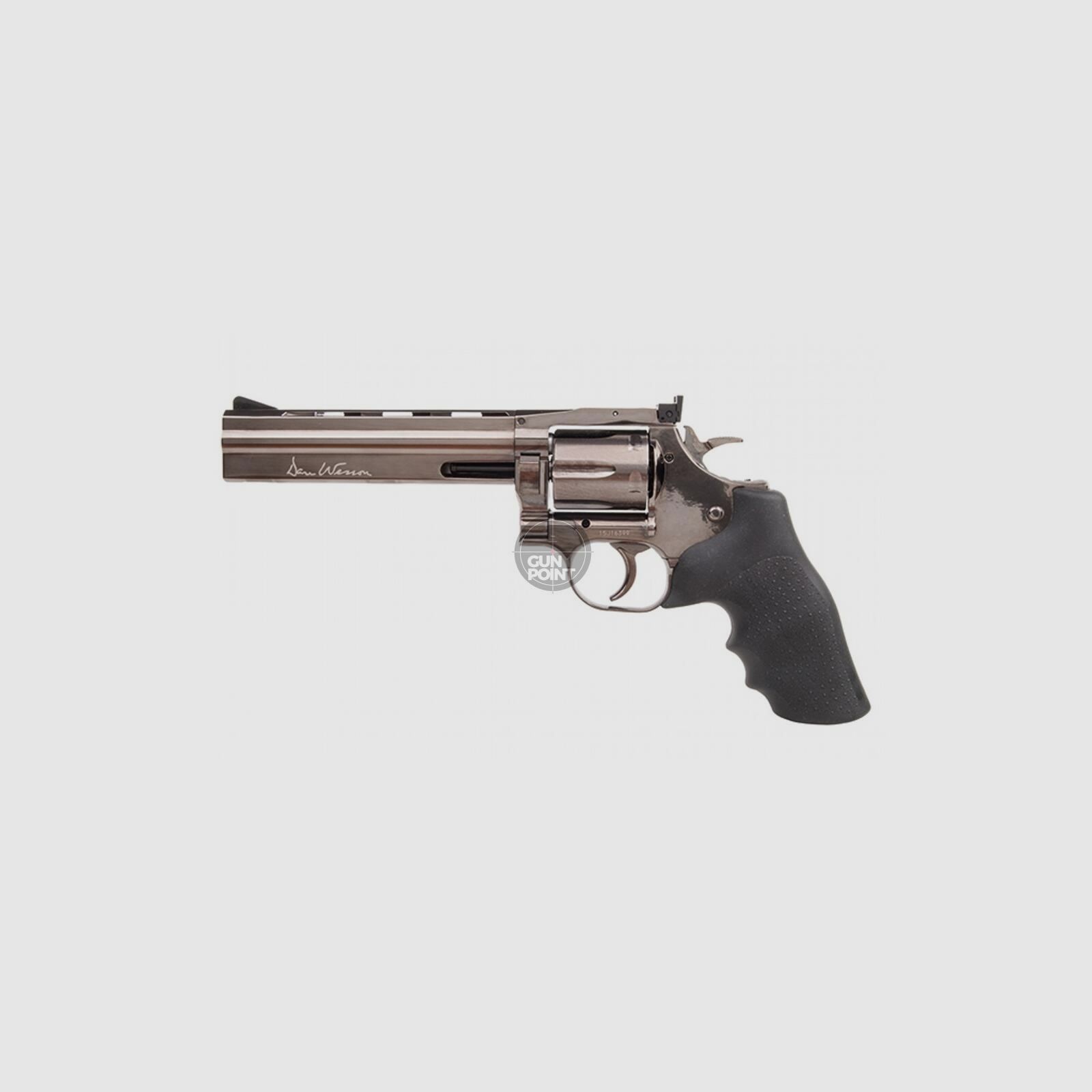 Luftpistole - Dan Wesson 715 6" Co2-System NBB Stahlgrau - Kal. 4,5 mm