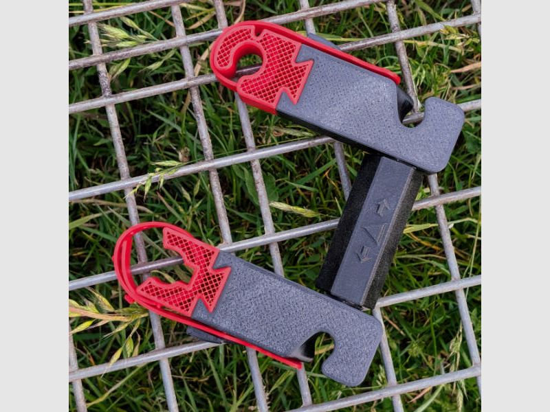 Rifle holder system "Krabbe Pro" for headrests in the car | Jagawams