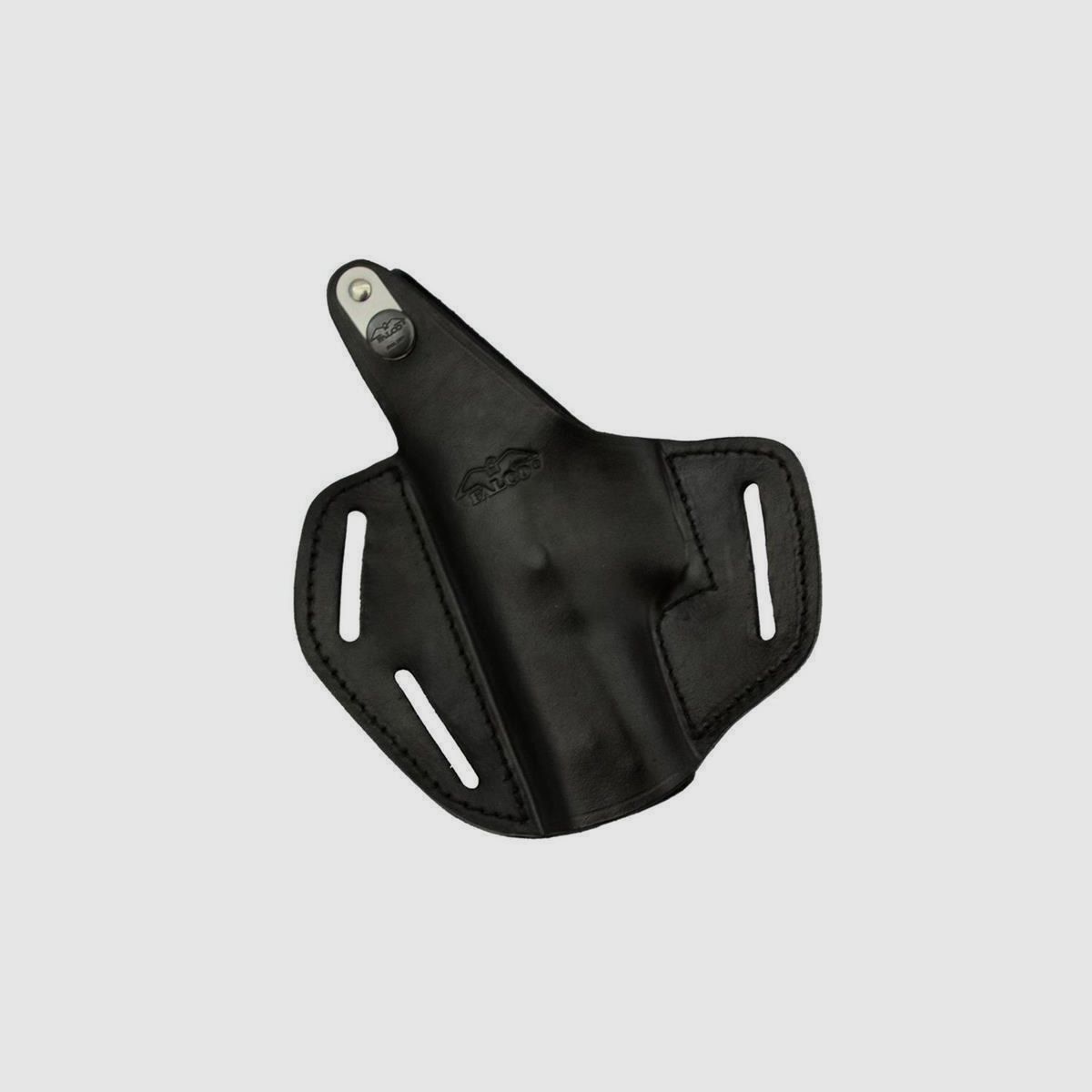 Lederholster mit verschiedener Trageweise