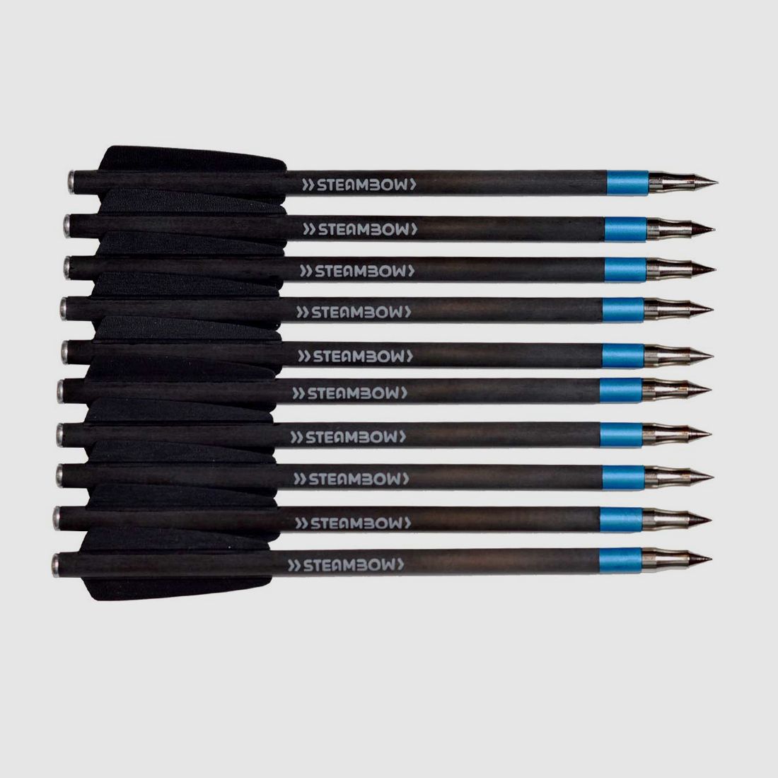Steambow leichte Carbon Sportpfeile 10er Set AR-Series