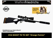 CVA SCOUT TD Thumbhole - SET WF "Orange Pointer" - Waffen Friedrichs