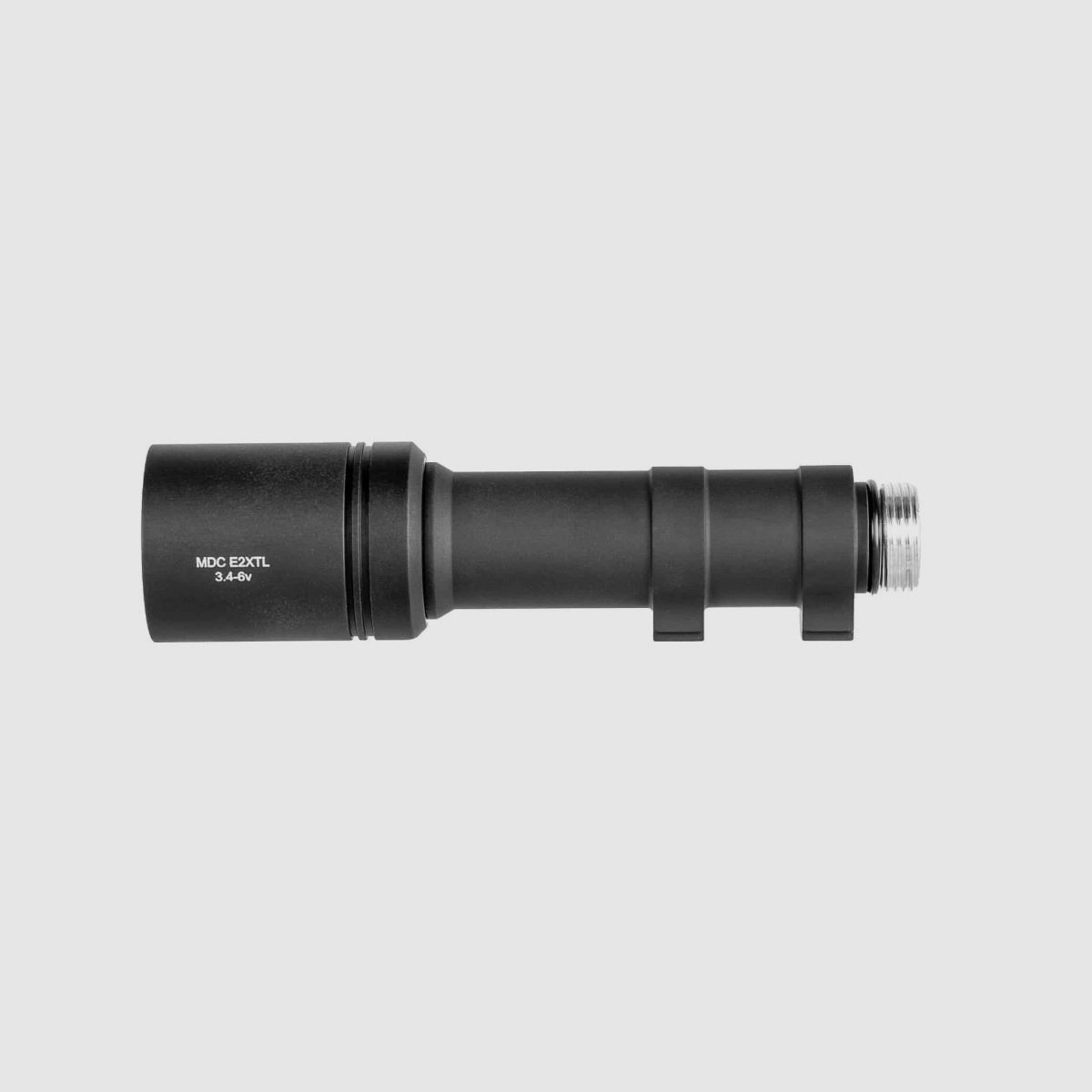 Arisaka - Latarka 18650 Series Light z głowicą Malkoff E2XTL - Czarna - Bez włącznika, zdjęcie 3 z 5