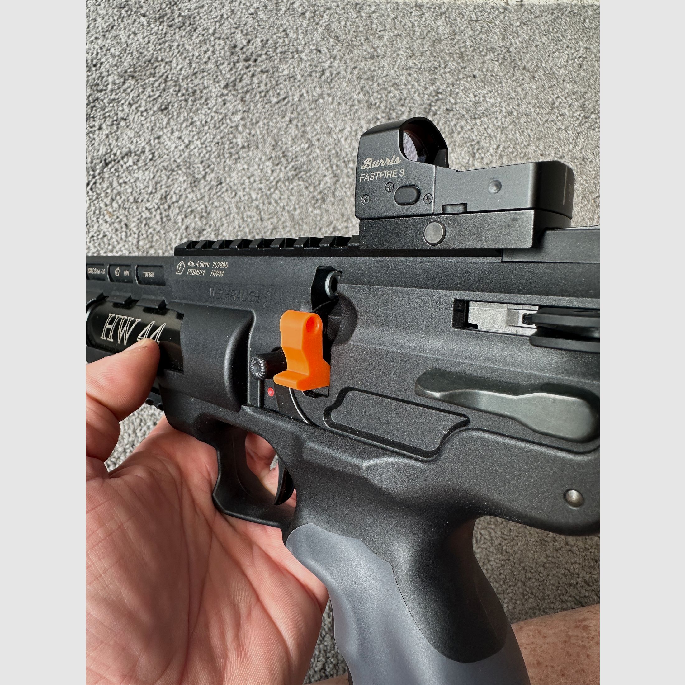 Weihrauch HW 44 incl Zubehör. Neuwertig wegen umstieg auf Match