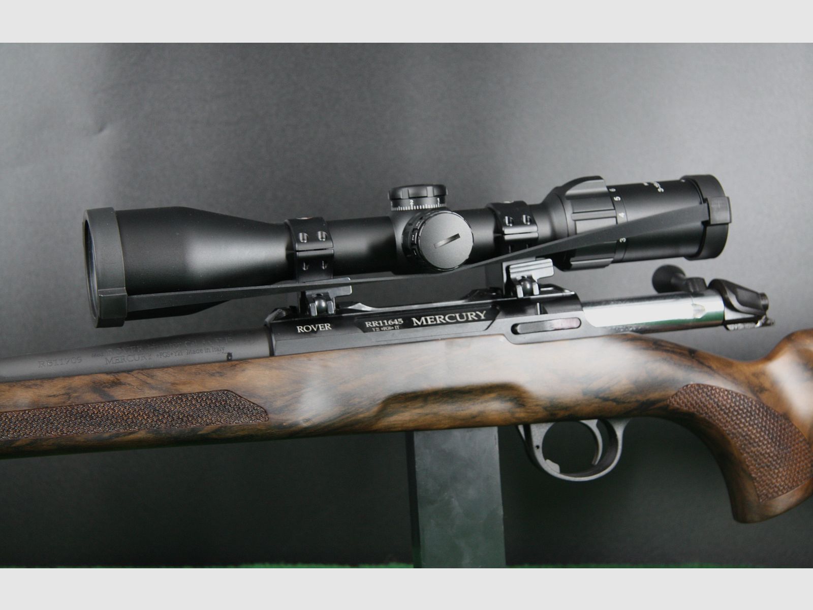 Repeater rifle Mercury Rover G2 Hunter Classic PRO with ZF meopta MeoSport R 3-15x50 RD SFP on MAKuick 3 Picatinny mount