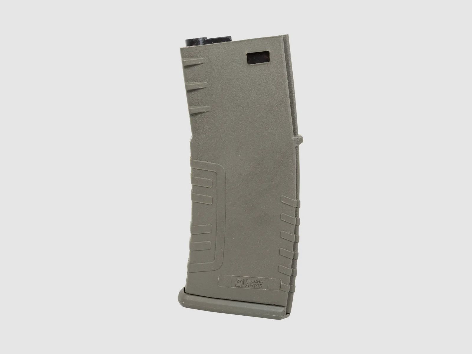 120rds 'H-Mag' AR Midcap Magazin, Polymer, oliv