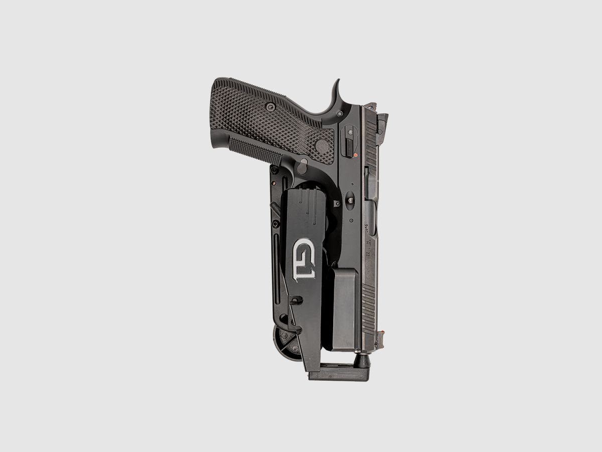 GHOST The One Evo Holster, Schwarz, Handversion: Linkshänder, Pistolenmodell: Armazeka, Bild 1 von 3