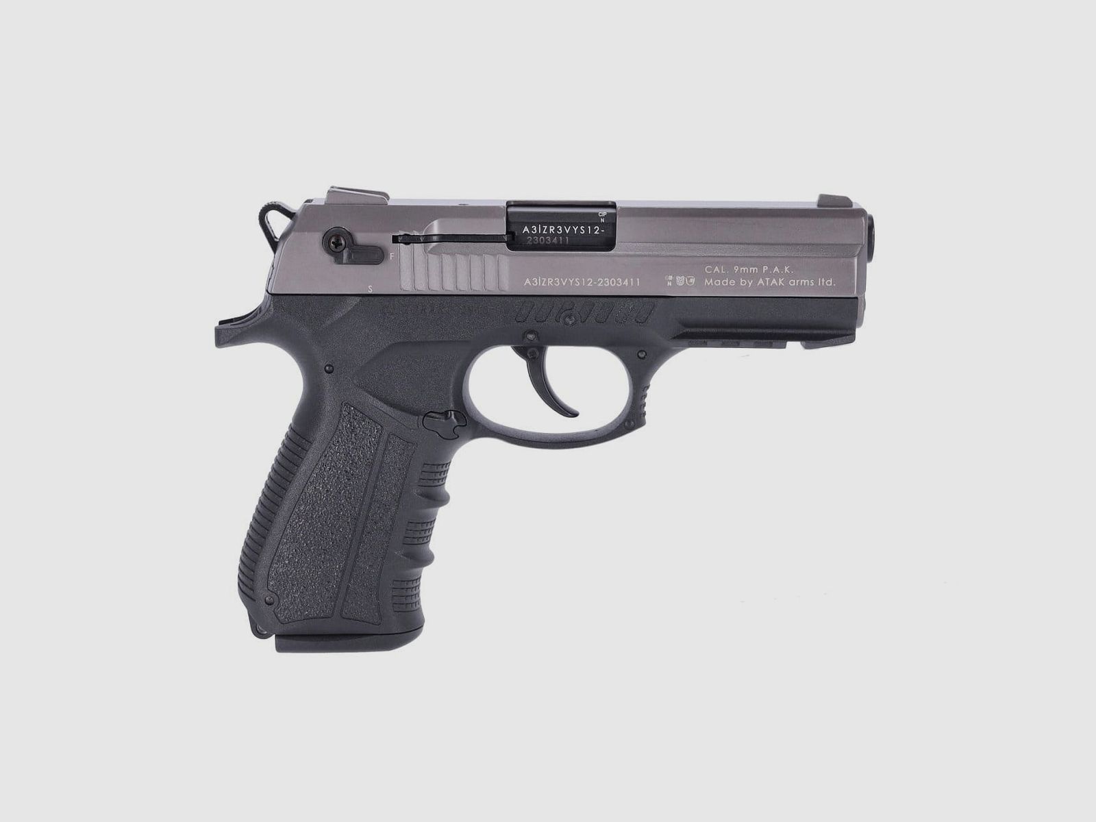 Zoraki 2918 Schreckschuss Pistole 9 mm P.A.K titan