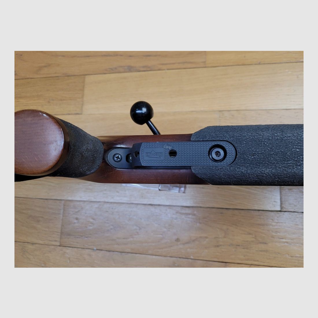 SOLDEN! Schöne Präzisionsgewehr – Anschütz Modell MATCH 1807 – Kaliber 22LR – Vollständig verstellbar – Präzisionsdiopter – Schwerer Lauf – Sehr guter Zustand, Bild 11 von 29