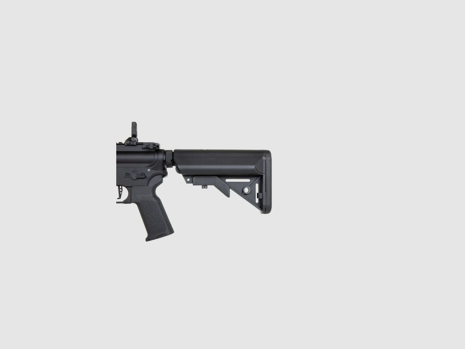 SA M4 Carbine M-LOK (SA-P20 PRIME™ Aster II ETU BLDC™) Rifle Airsoft Libre a partir de 18 - Negro -F-