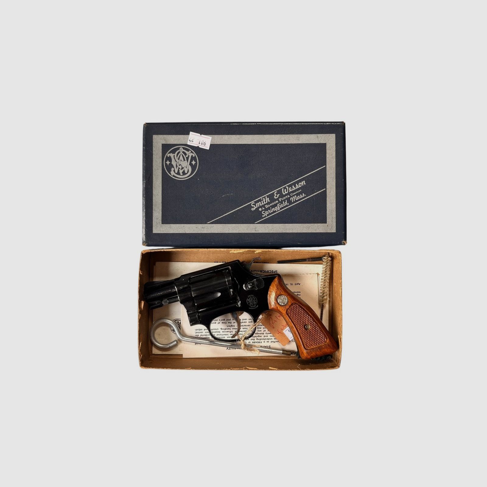 Revólver Smith & Wesson 36 cal. .38 Special | Estado: Muy bueno, imagen 1 de 8