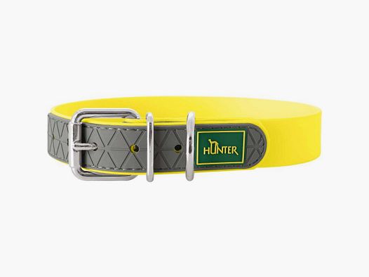 Collar Hunter Halsband Convenience neón amarillo varias tallas