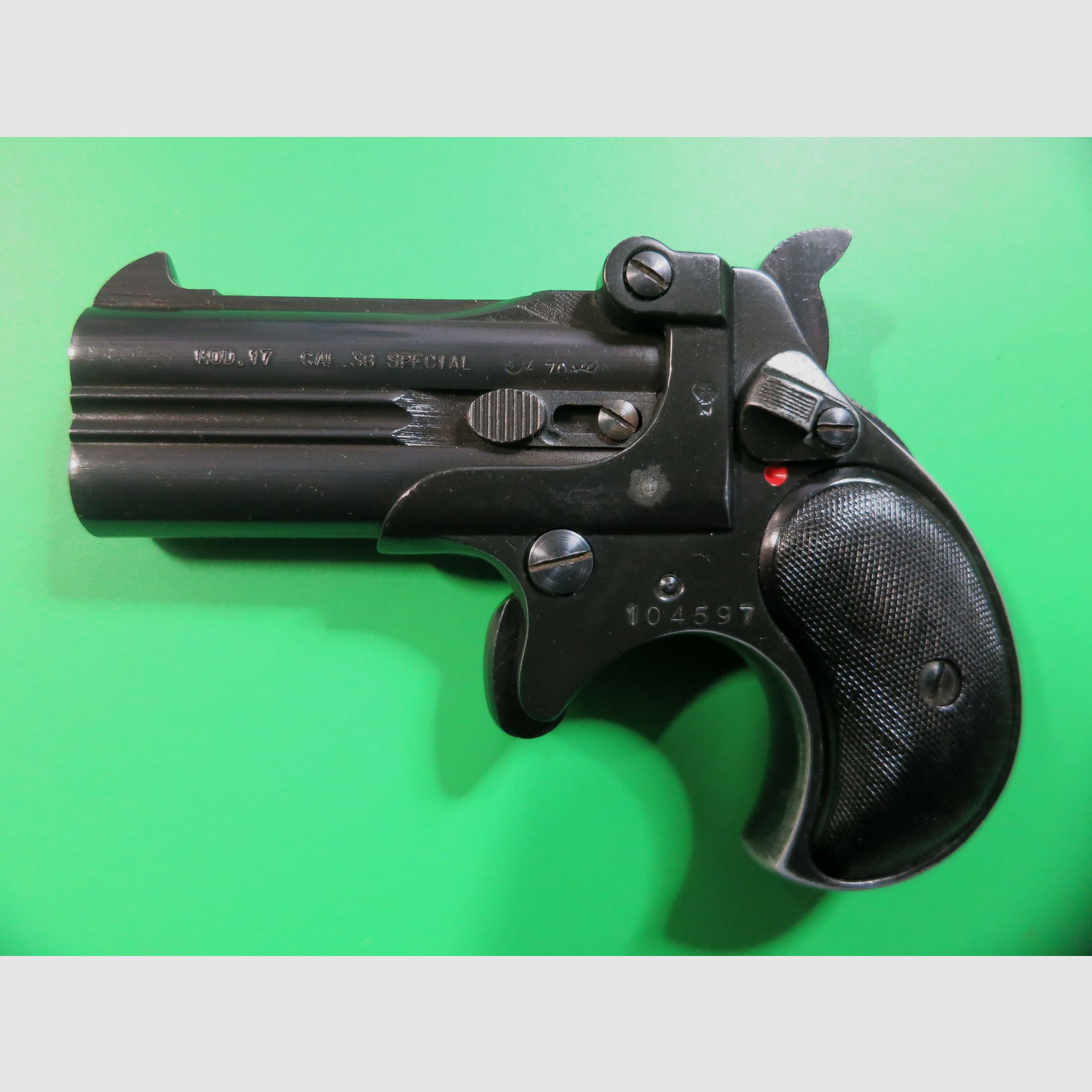 RÖHM RG17 Derringer, .38 Special, Fangschuss + Fallenjagd   #53