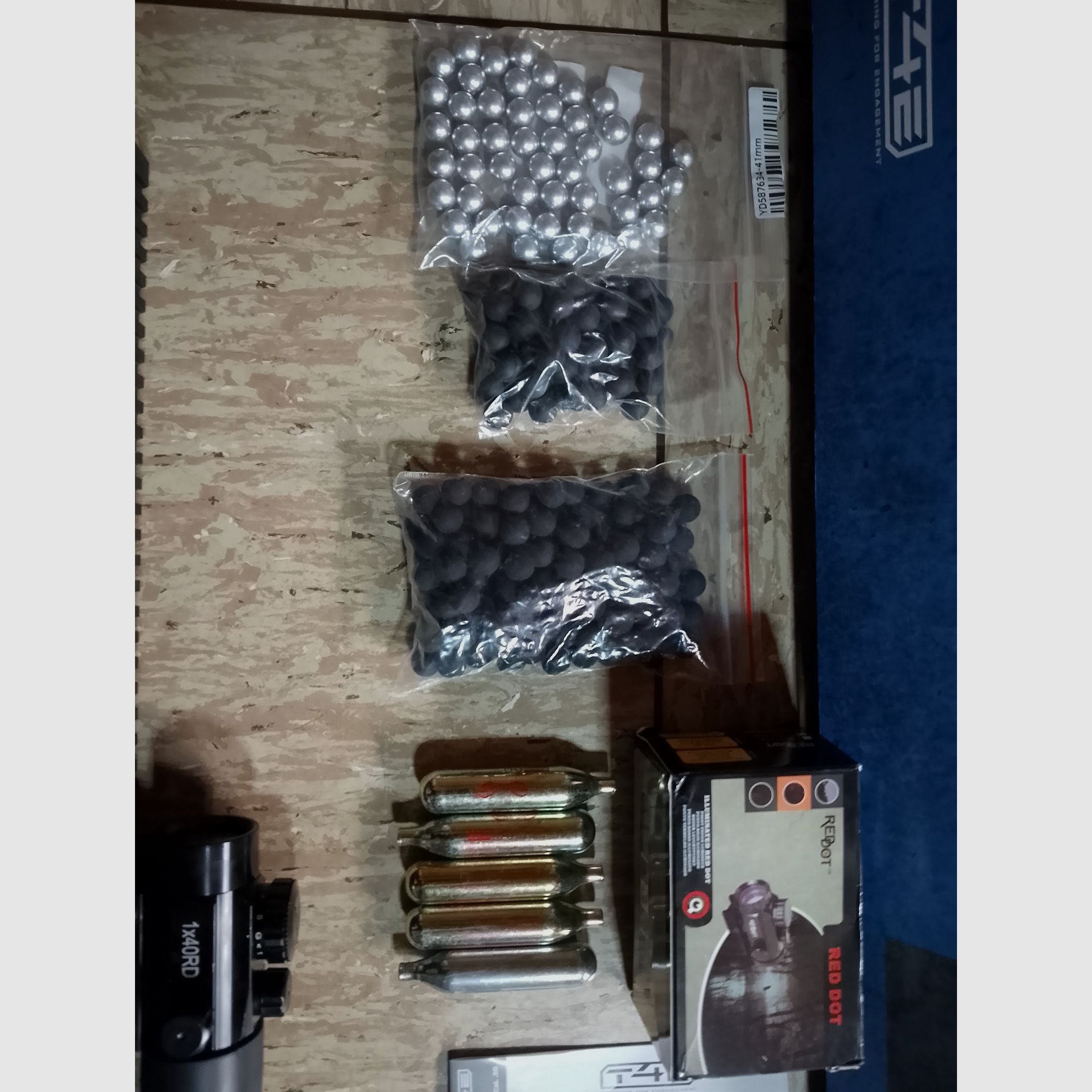 Neu T4E RAM HDR50  Tr50 gen2 + Carbine Conversion Kit+ Alu kugeln + Rubberballs .50 + Flashlight + CO2 Kapseln+ Visier Ovp 