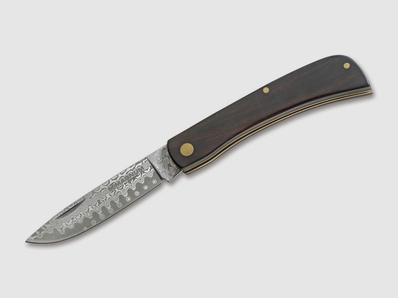 Taschenmesser Ebony Rangebuster Damast
