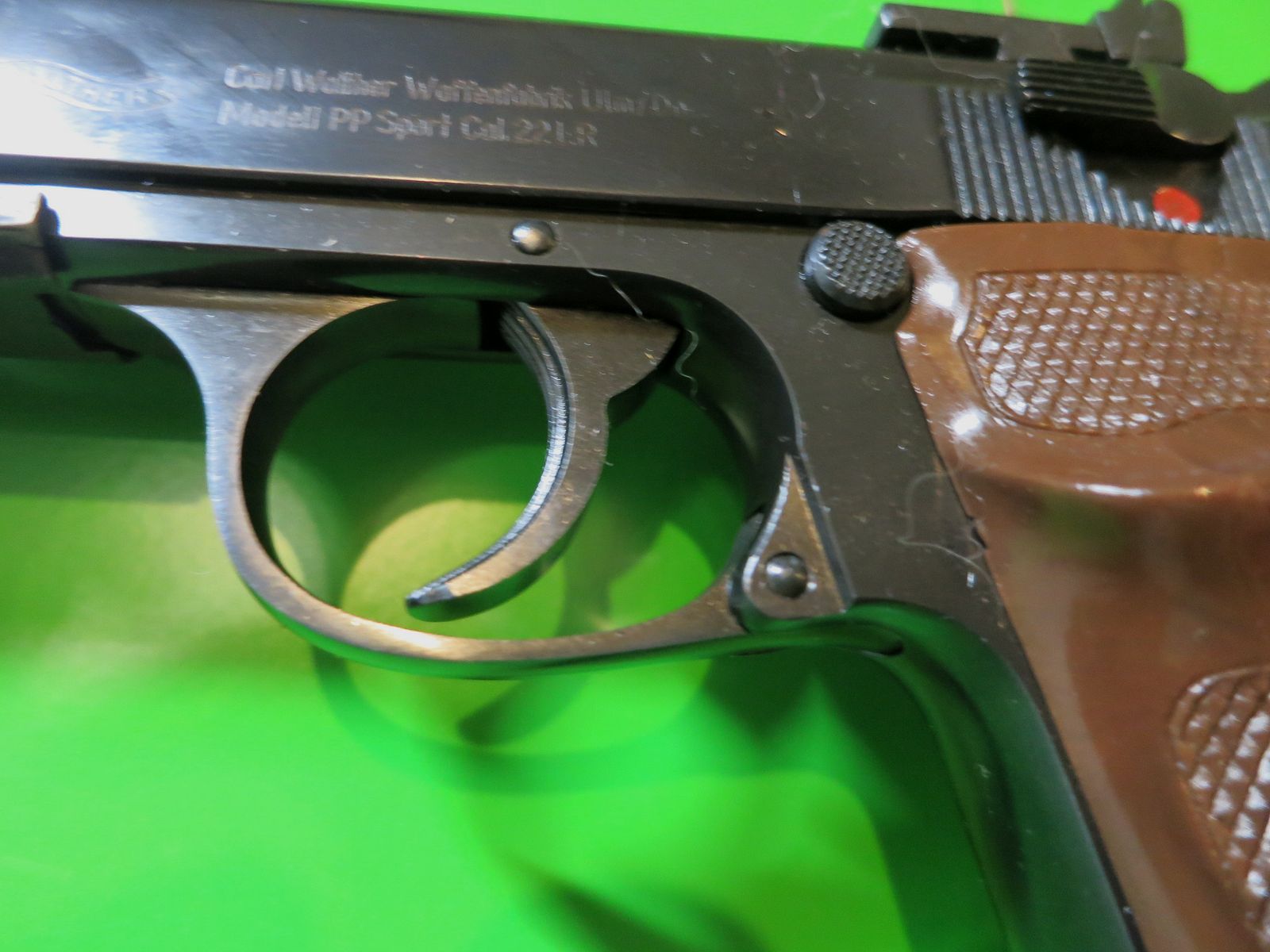 Sport-Pistole Walther PP Sport, Kaliber .22lr, Laufgewicht, 5" Lauf     #46-