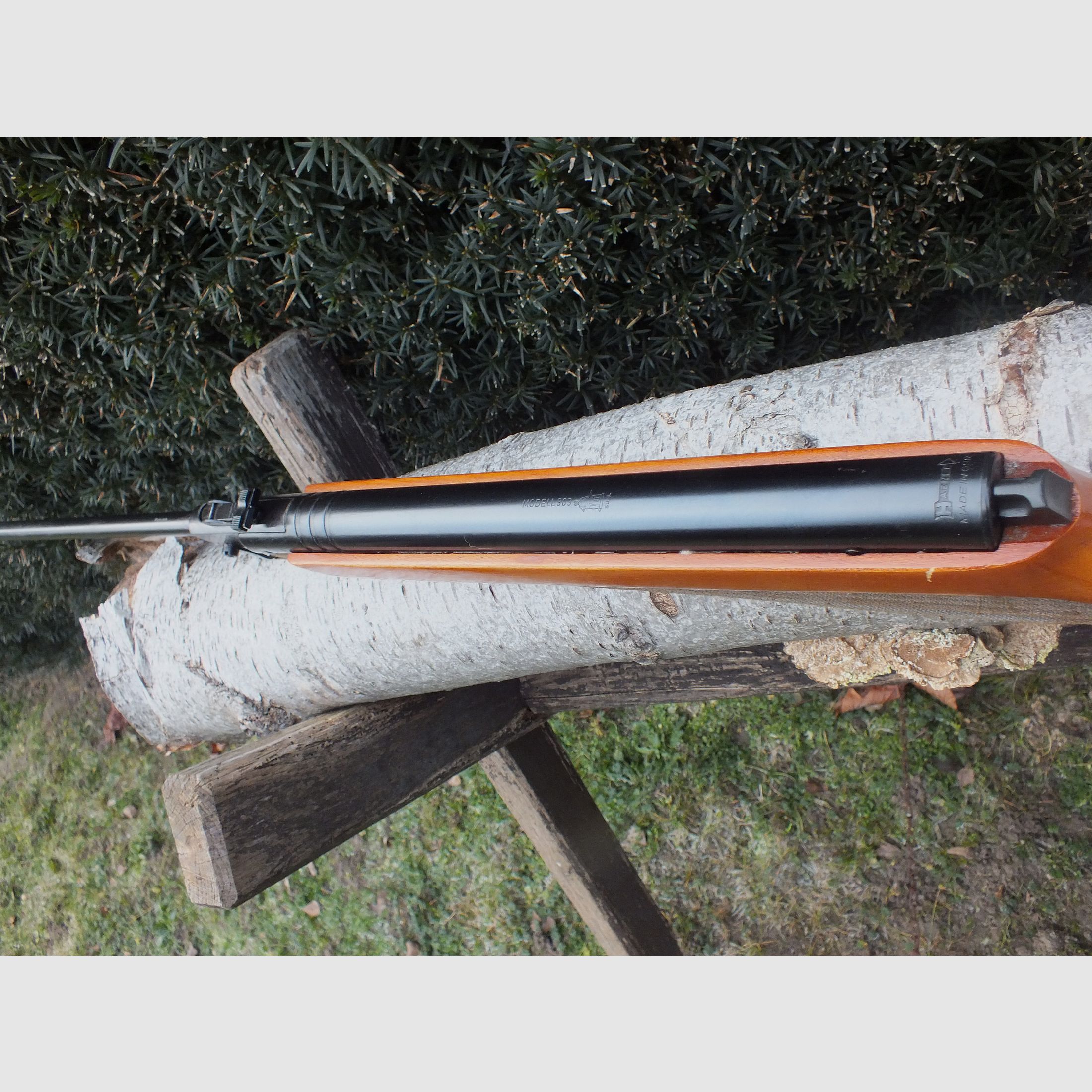 Luftdruckgewehr Haenel 303-6 mit Gurt!