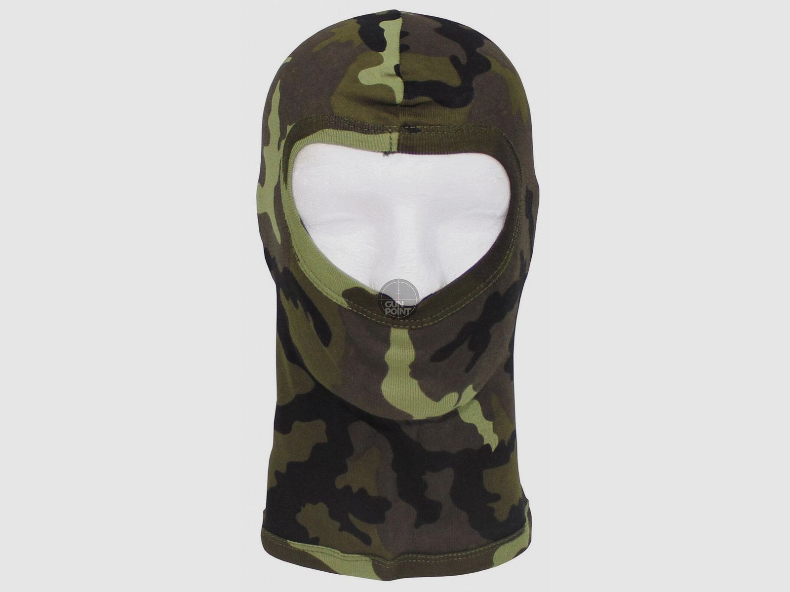 Balaclava, 1-Loch, dnn,M 95 CZ tarn, 100 % Baumwolle