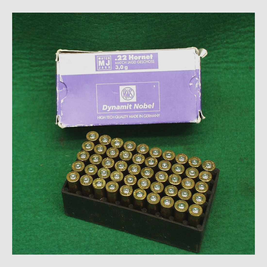 RWS Hülsen .22 Hornet, gebraucht
