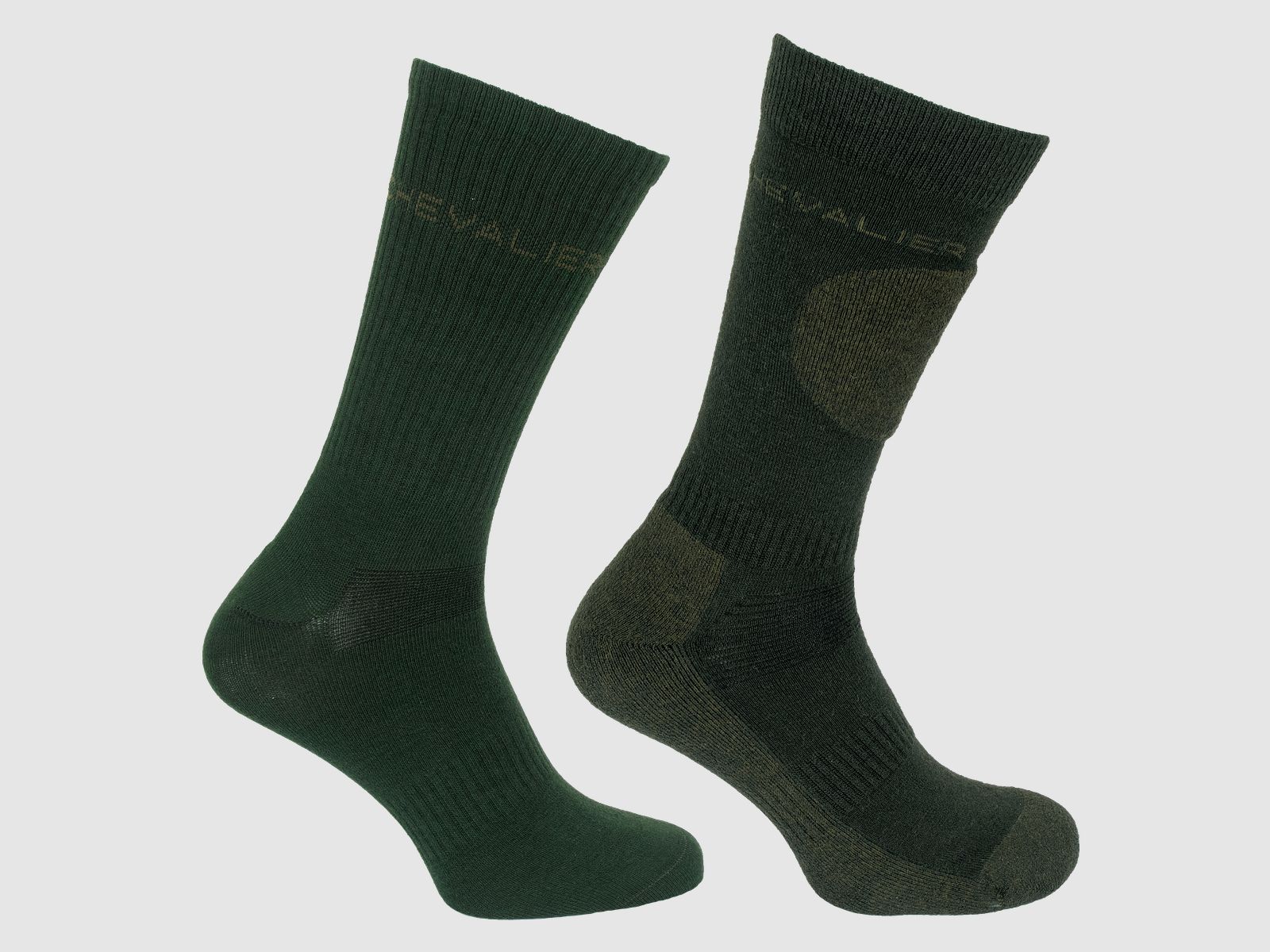 Chevalier 2er-Pack Kombi-Socken Dunkelgrün 40/42