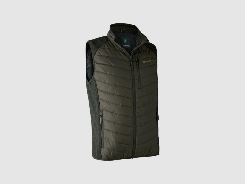 Deerhunter Moor wattierte Weste mit Strick S timber 393