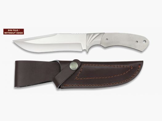 Jagdmesser A FINIR: Klinge von 14 cm roh ohne Griffschalen