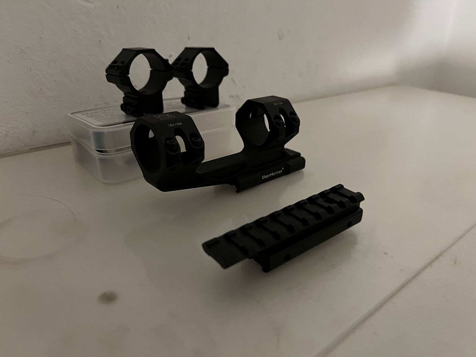 Staffelsee - 1-8x24 LD V2 Zieloptik/Zielfernrohr mit Leuchtfaser-Absehen 4 - mit vollvergütetem LD-Glas für Drückjagd/Bewegungsjagd - robust, stickstoffgefüllt & schussfest