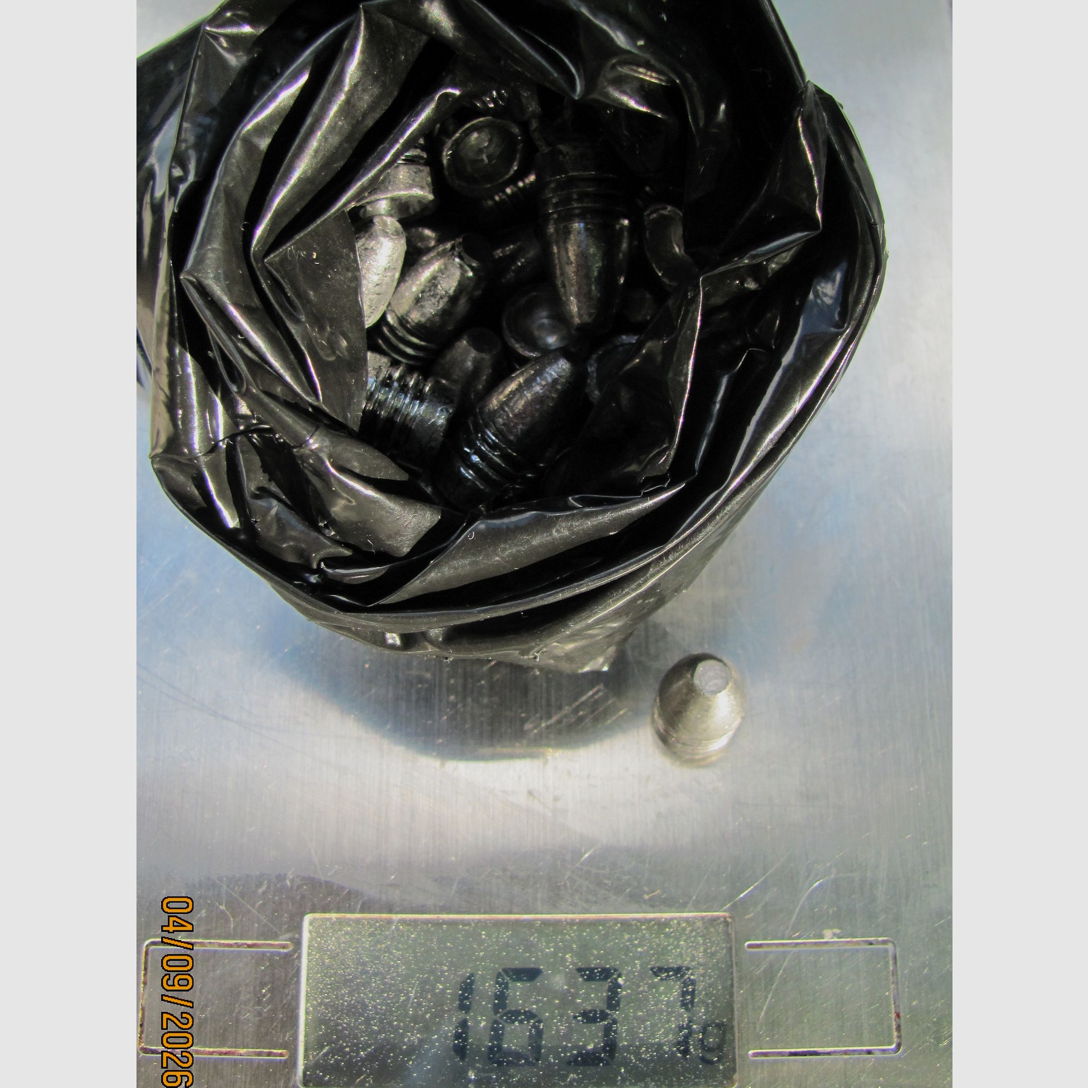 100 proiettili .455 Webley con relativo portacasse RCBS n. 38