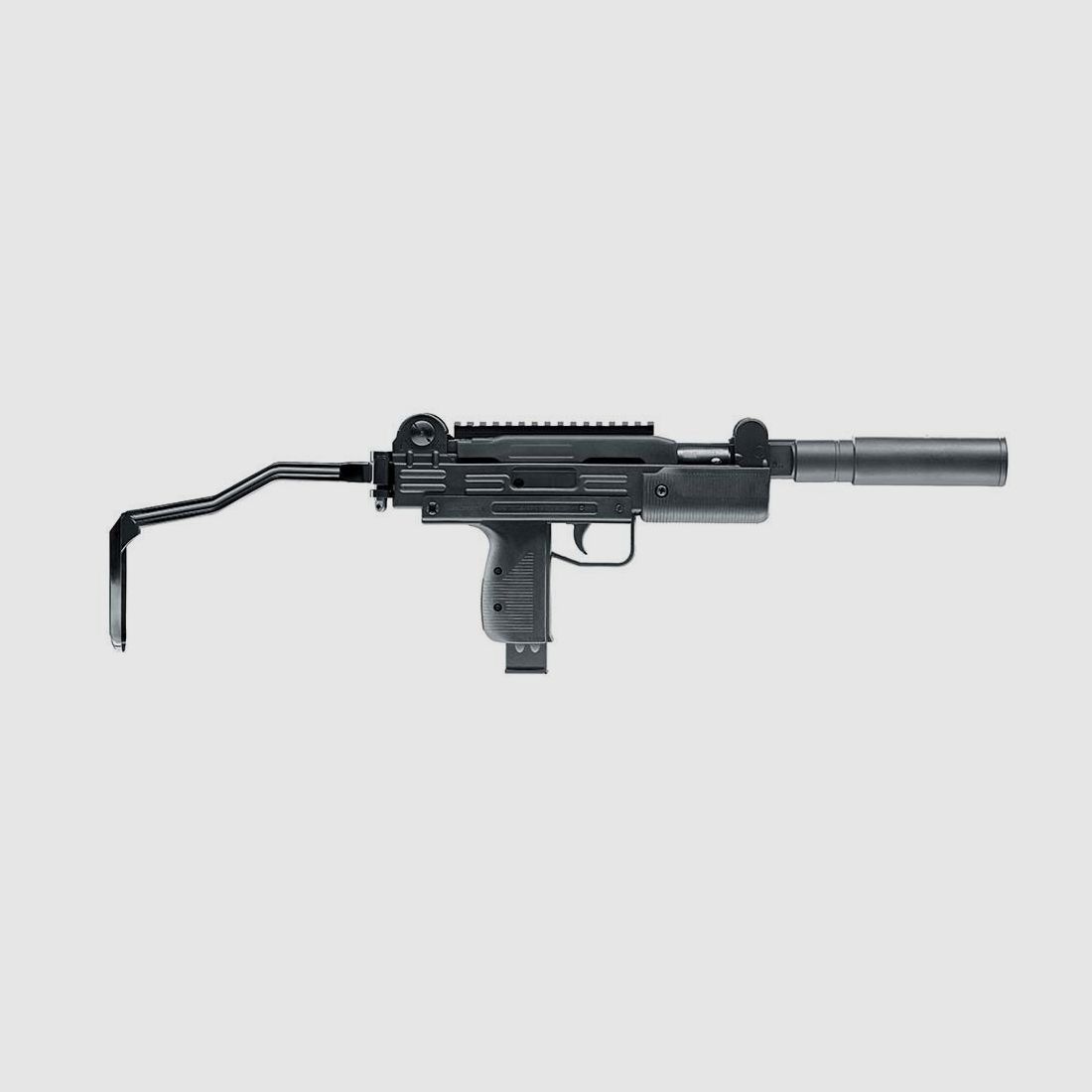 IWI Mini UZI a molla 4,5mm Diabolo con calcio pieghevole