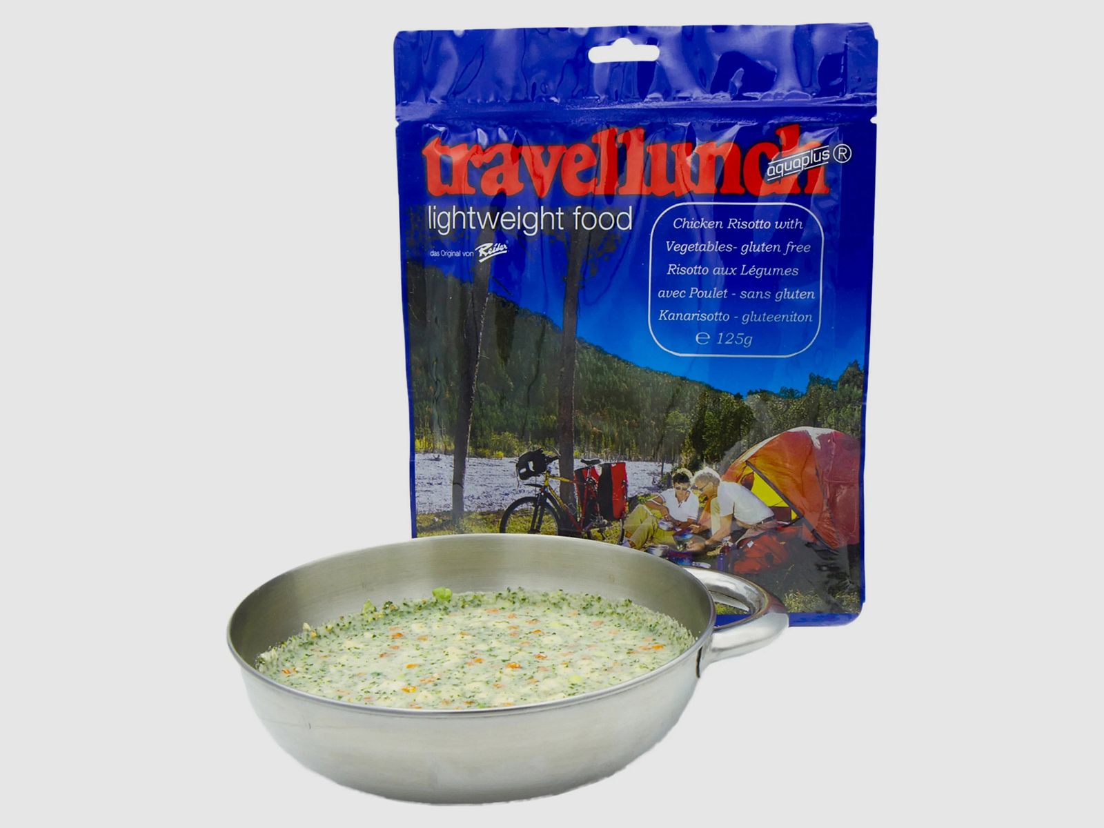 Travellunch Hühnerrisotto mit Gemüse glutenfrei 1er Packung