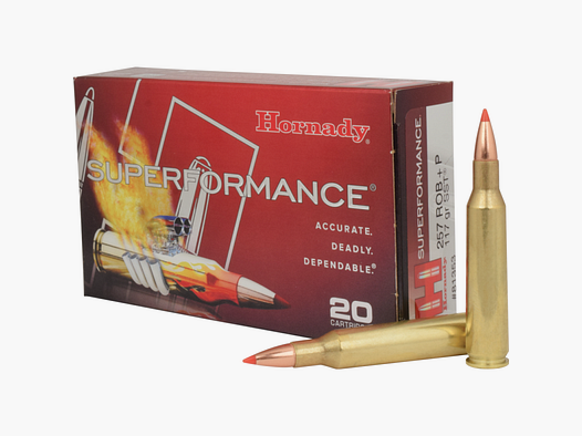 257 Roberts(+P) Hornady SUPERFORMANCE® 117 gr SST® VE20
