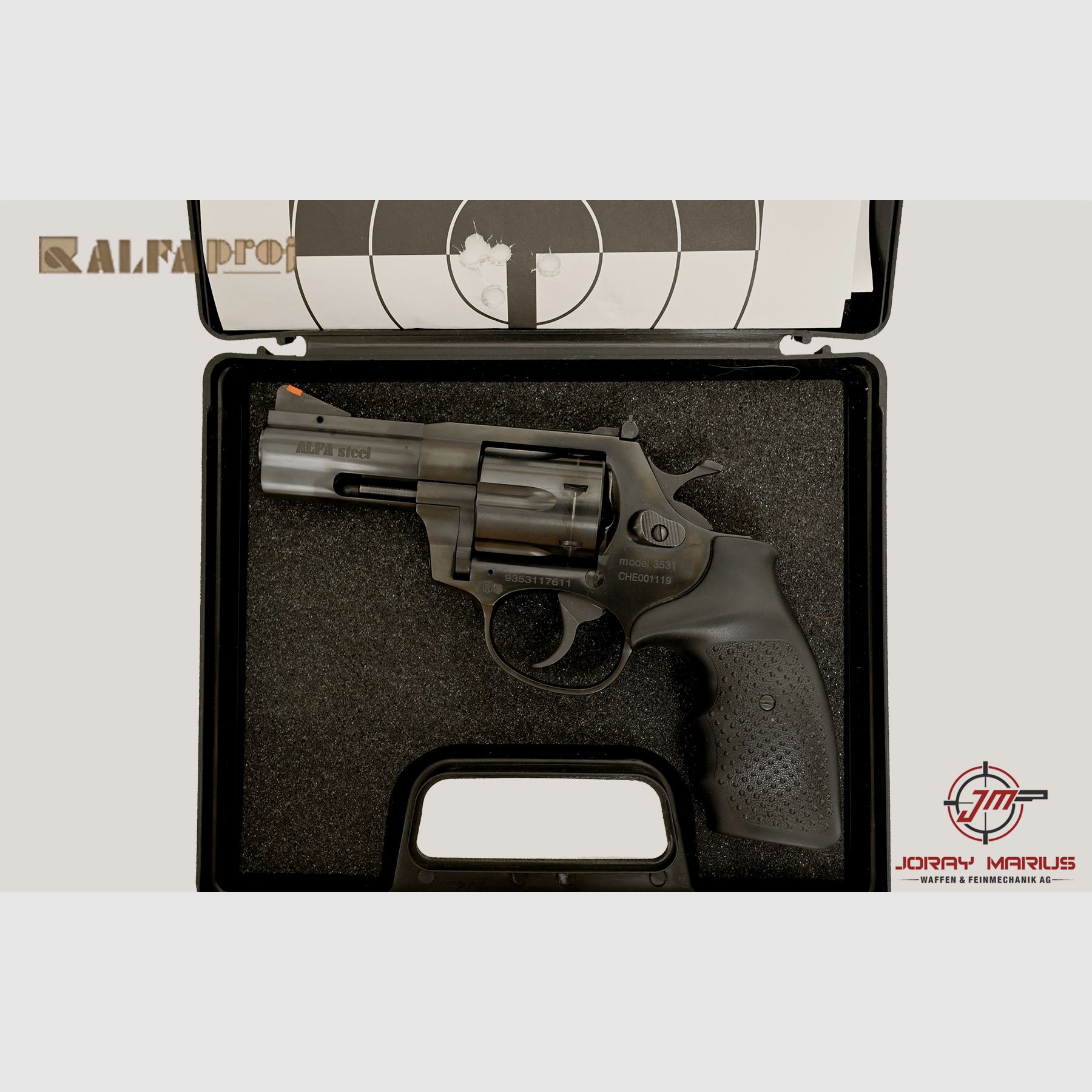 Alfa 3531 Revolver .357 Magnum 3" Nero, immagine 3 di 3