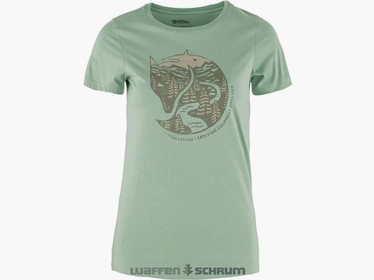 Fjällräven T-Shirt Arctic Fox Misty Green