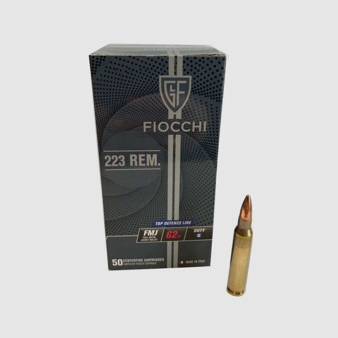 FIOCCHI 223 REM. FMJ 62 GR. SUPER OFFERTA € 26 x 4 CONF.