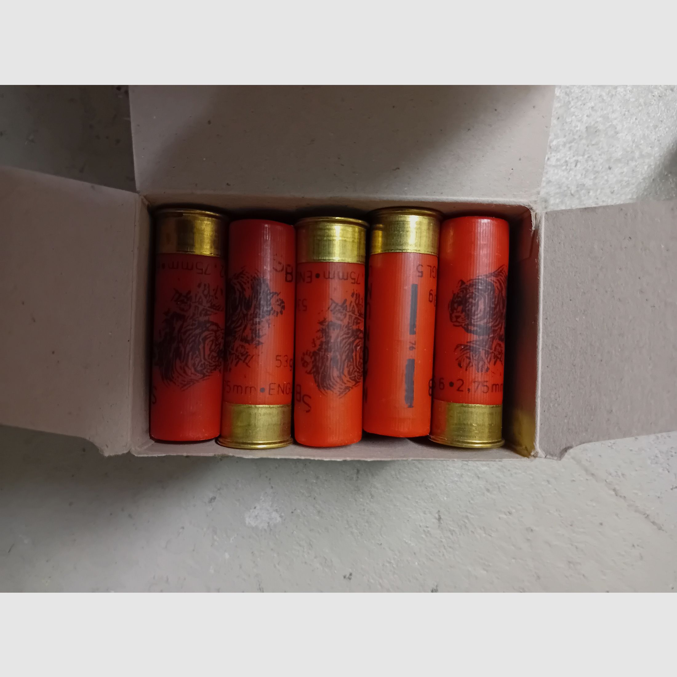 S&B 12/76 Magnum Schrotpatronen 