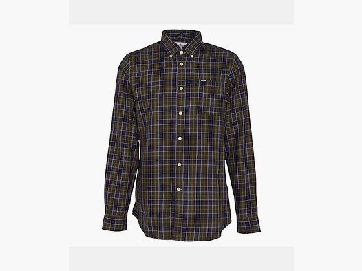 barbour Lanark tartan tailored shirt