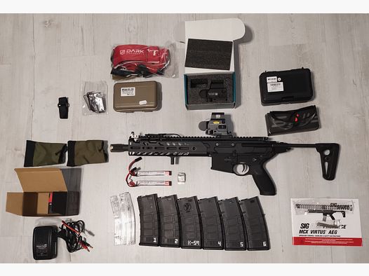 Sig Sauer MCX S-AEG + accessori