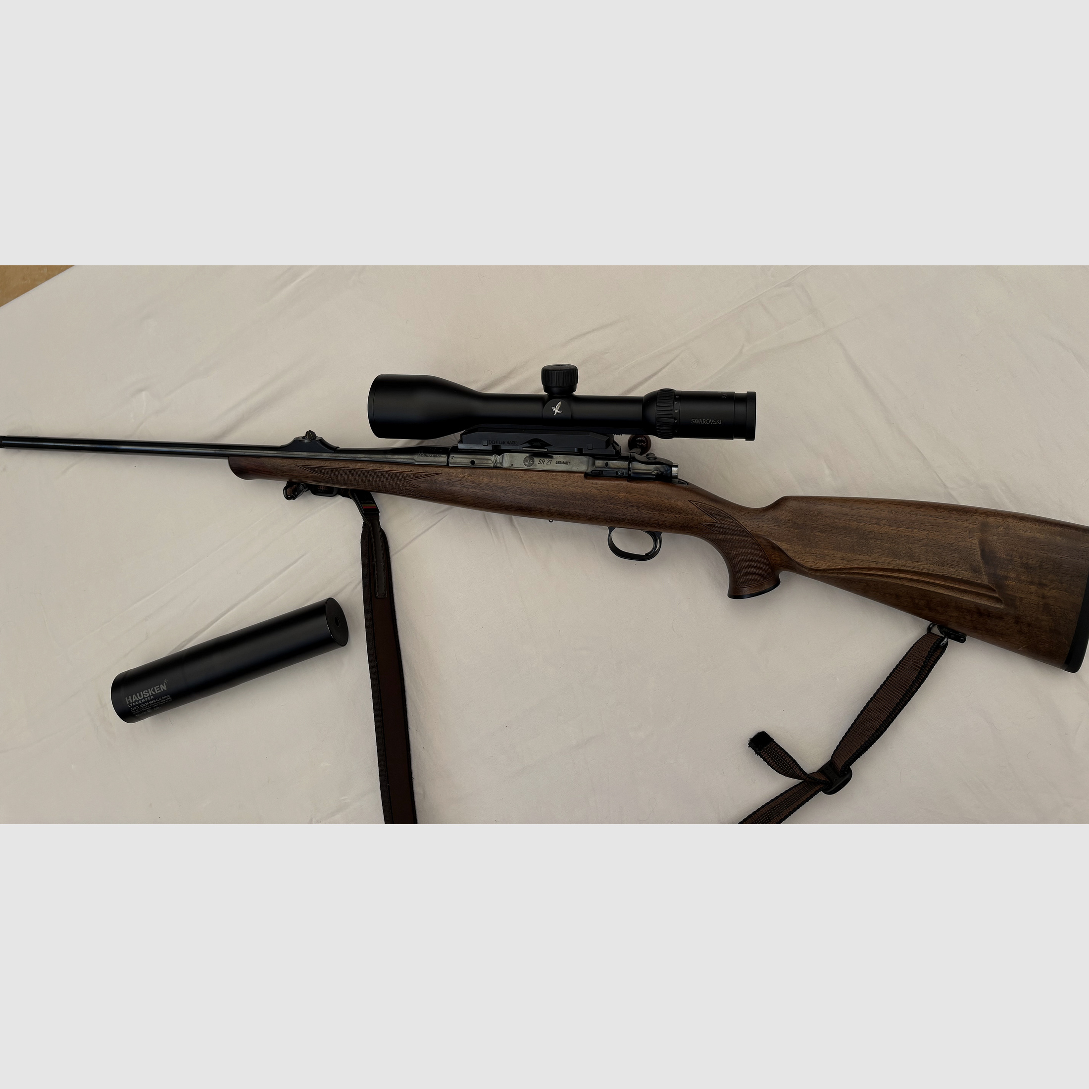Repetiergeweer Heym SR 21 Allround 8x57IS complete set