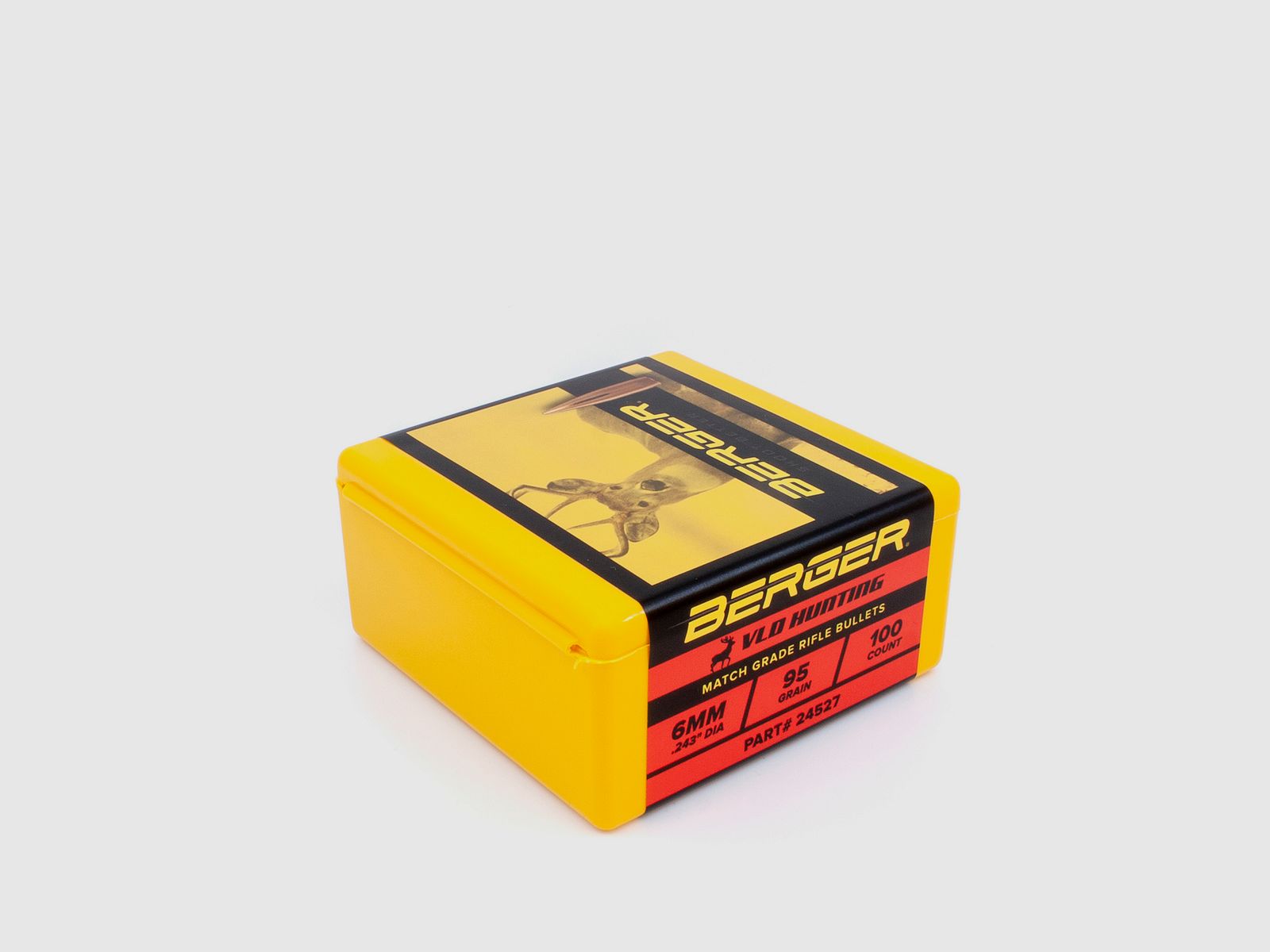 Berger Geschoss 6mm/.243 VLD Hunting 95GR 100 Stück