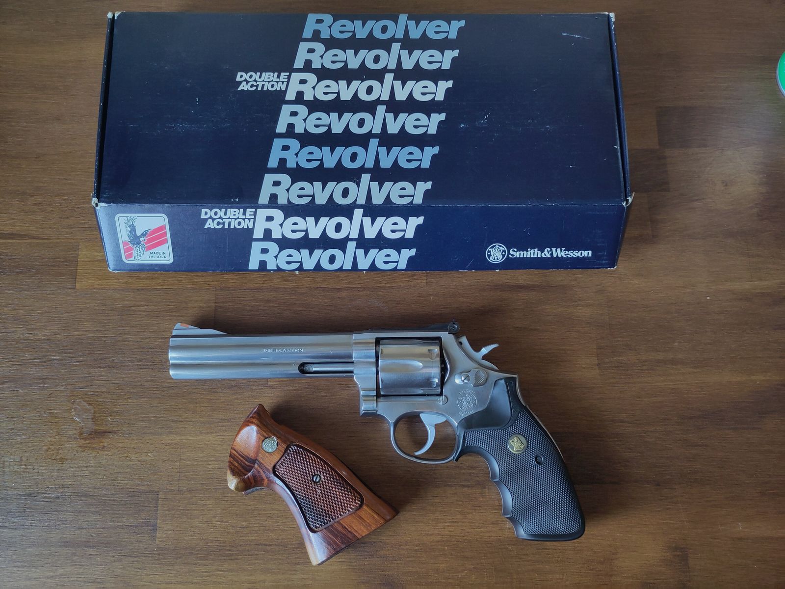 Smith and Wesson Revolver 686-6 .357 Magnum, afbeelding 3 van 5