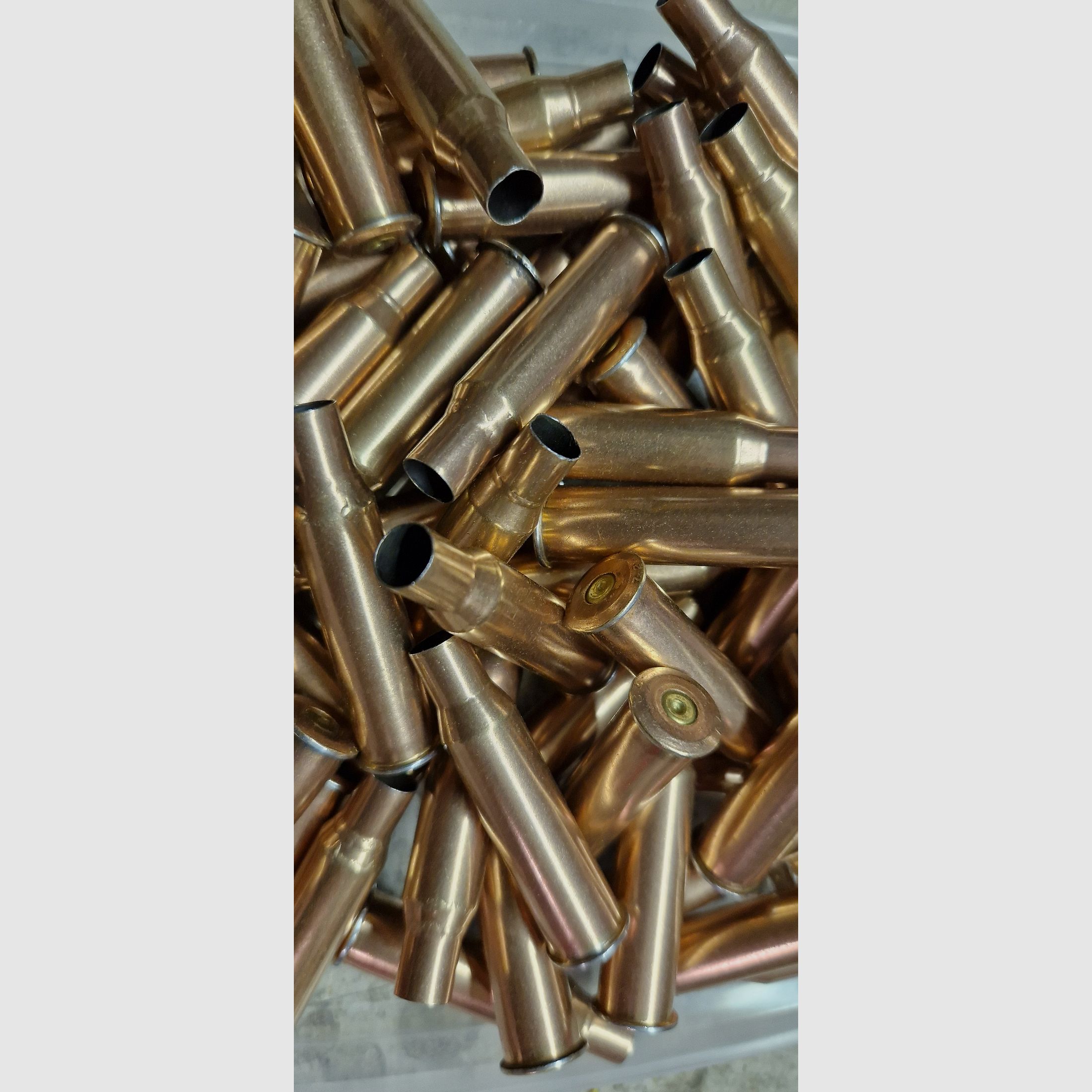 300 Stück Stahlhülsen 7,62x54R