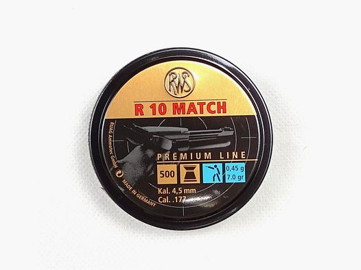RWS R10 LP Match diameter 4.48 - 1 rod (5000 pieces)