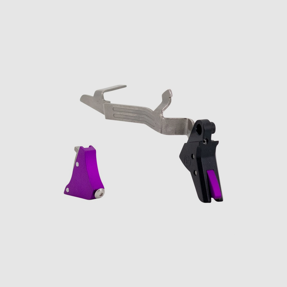 Timney Alpha Trigger per Glock Gen5 – G17/19/34 – 3lbs (1,3kg) – Viola, immagine 2 di 2