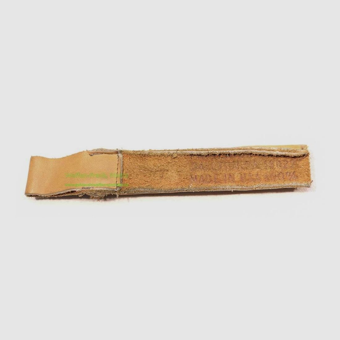 Protector leather case for cleaning rod guidance