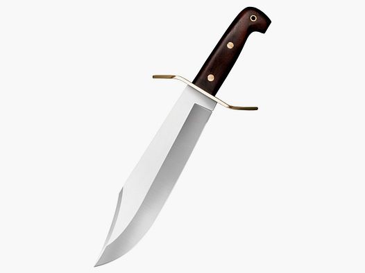 Cuchillo Bowie del Viejo Oeste con funda tradicional