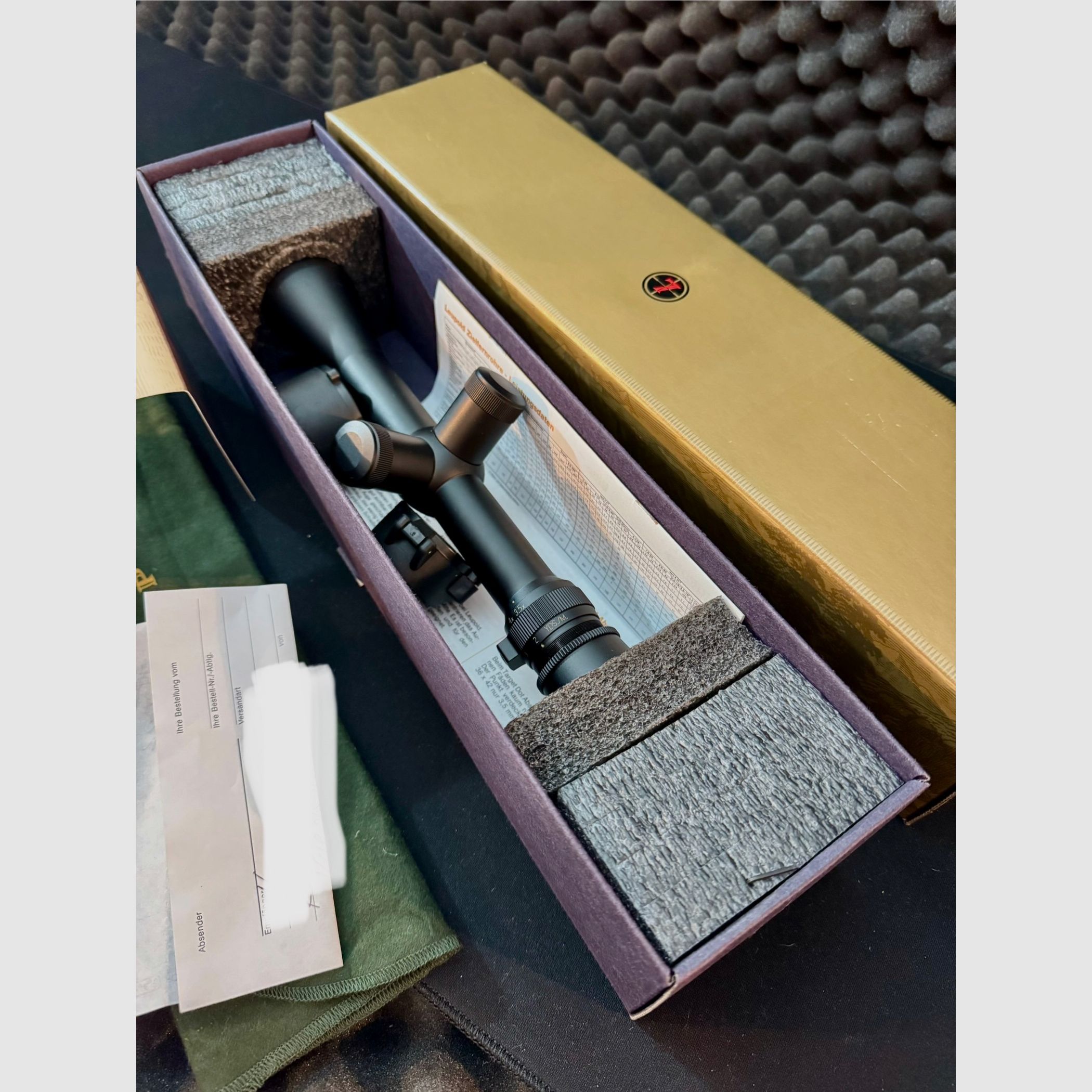  Leupold Vari-x III 3.5-10x40 Target Tactical 45266 in OVP, Restgarantie - 30 Jahre (Kaufdatum 29.11.2001)