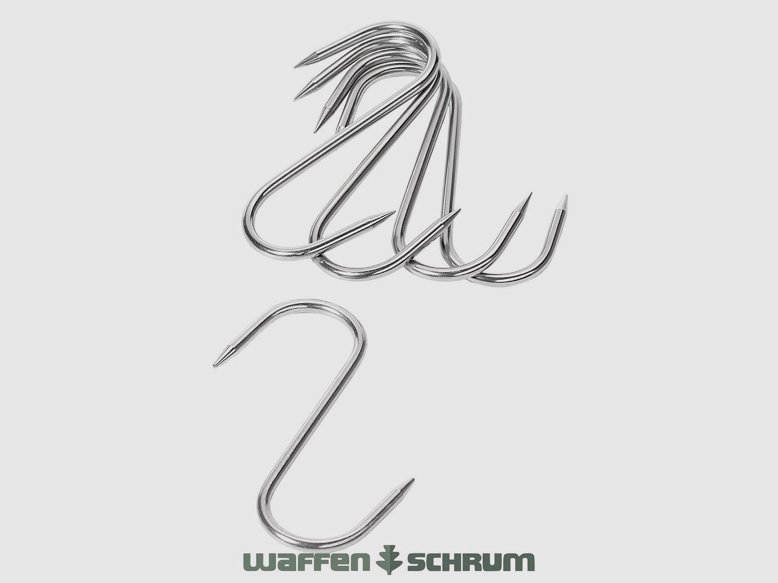 Fritzmann Crochet S Acier Inoxydable 160x6mm