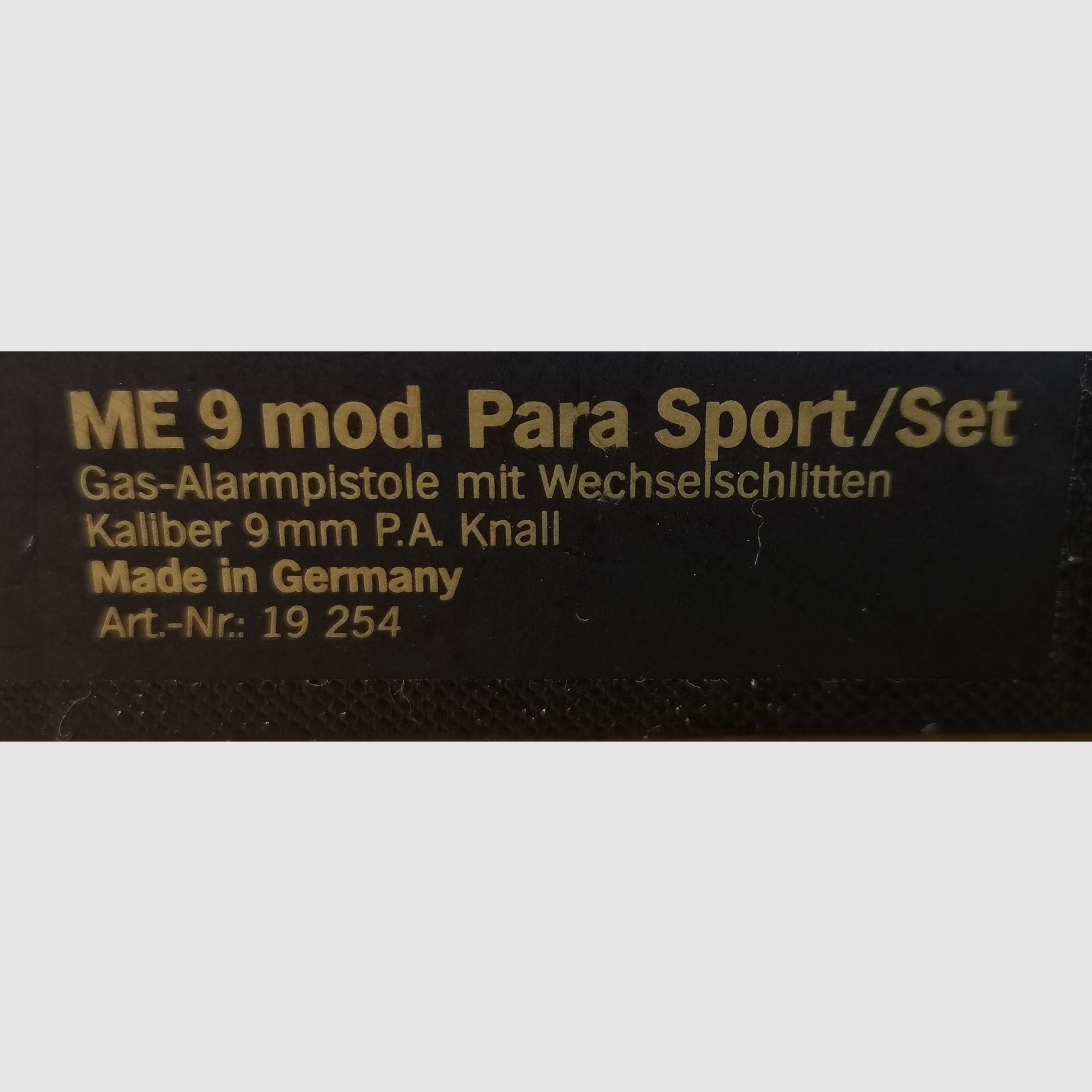 ME exclusive ME 9 Para Sport Set mit WS