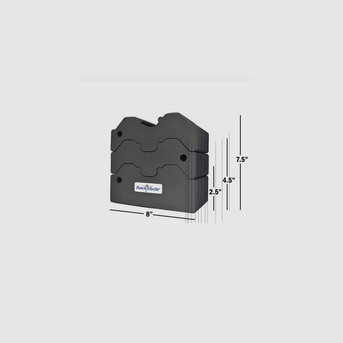 Blocco di tiro BenchMaster 3 pezzi