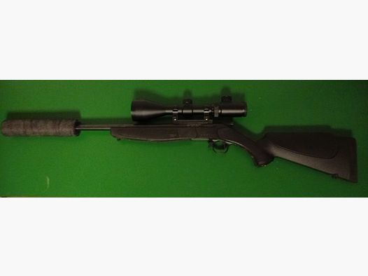 Komplettpaket: Bergara Scout (.222 Rem) + Bushnell 2-10x56 + Jaki Schalldämpfer – Sofort einsatzbereit